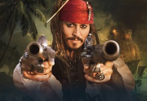 Johnny Depp as Captain Jack Sparrow