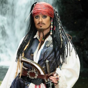 Amanda Large as Captain Jack Sparrow