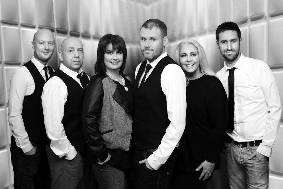 Greg, Davey, Elish, Paul, Elayne and Glen of The Collective Wedding Band