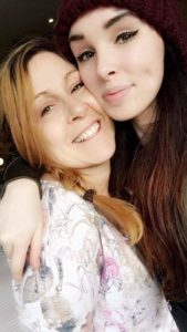 Linda (left) and her daughter Libby