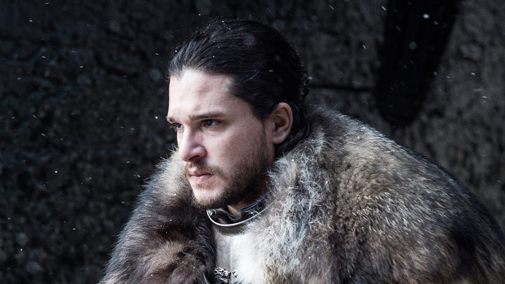 Jon Snow, played by Kit Harington