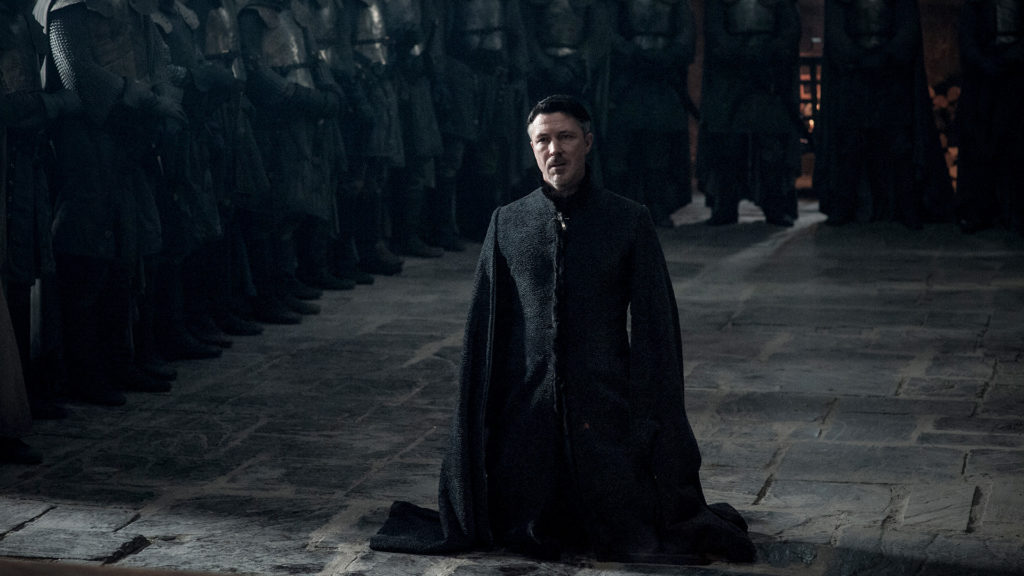 Little Finger, played by Aiden Gillen