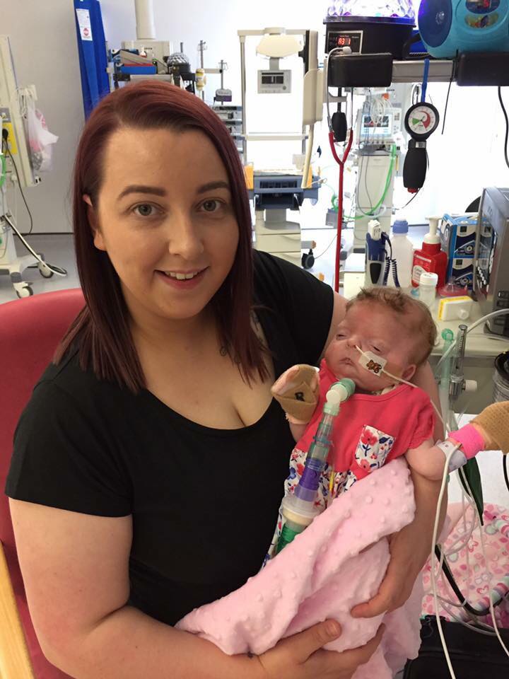 Amy with Bella