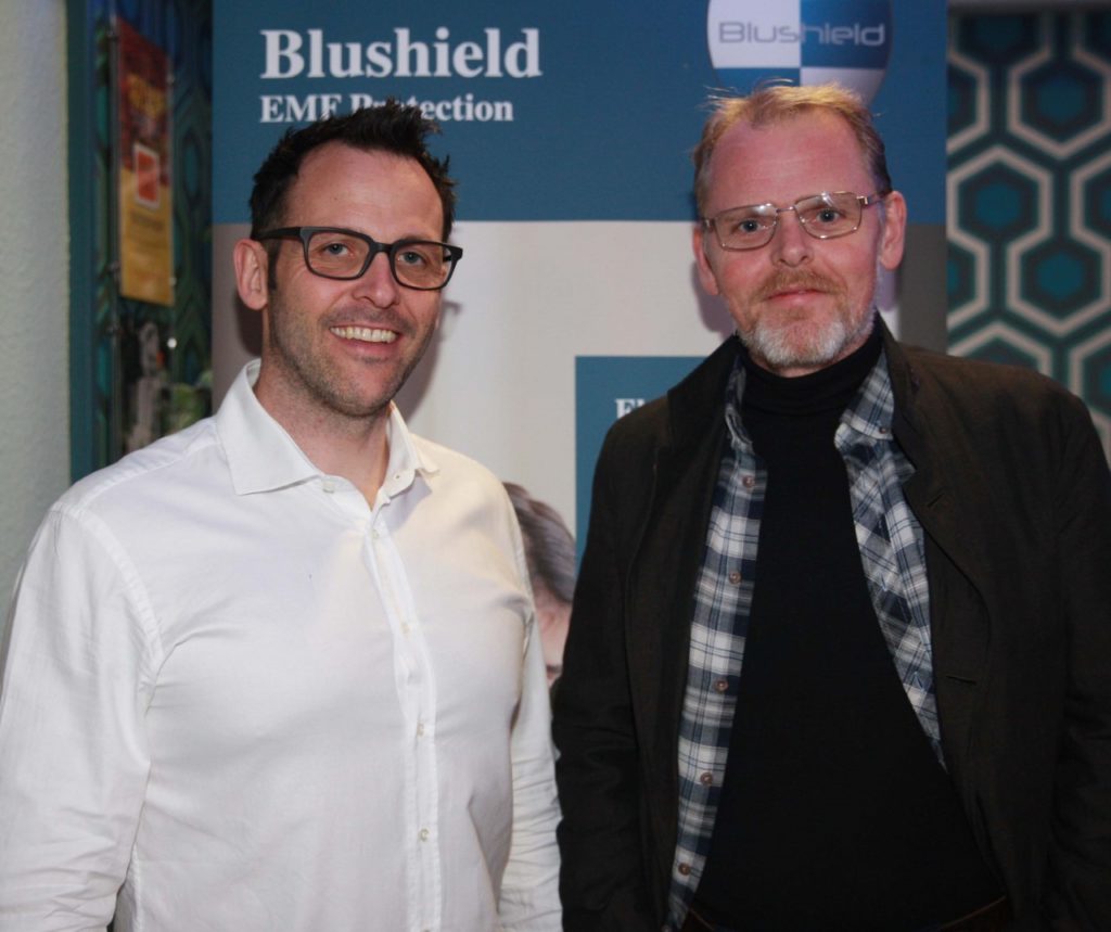 Peter Graham and Andy Sheppard at the launch