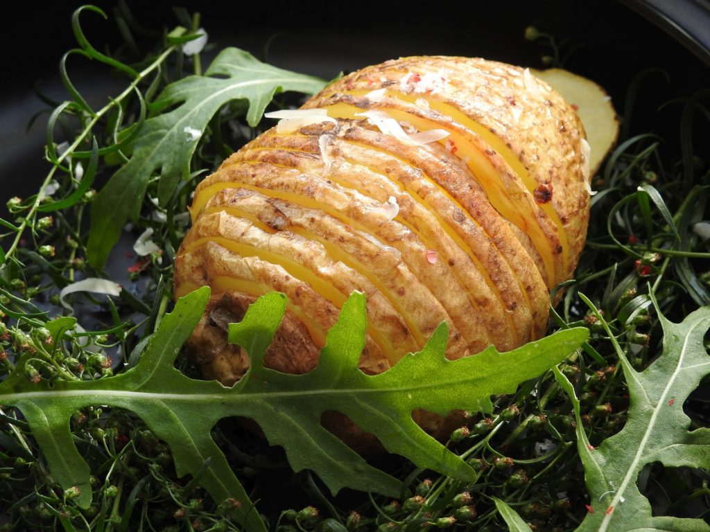 Hasselback Potatoes