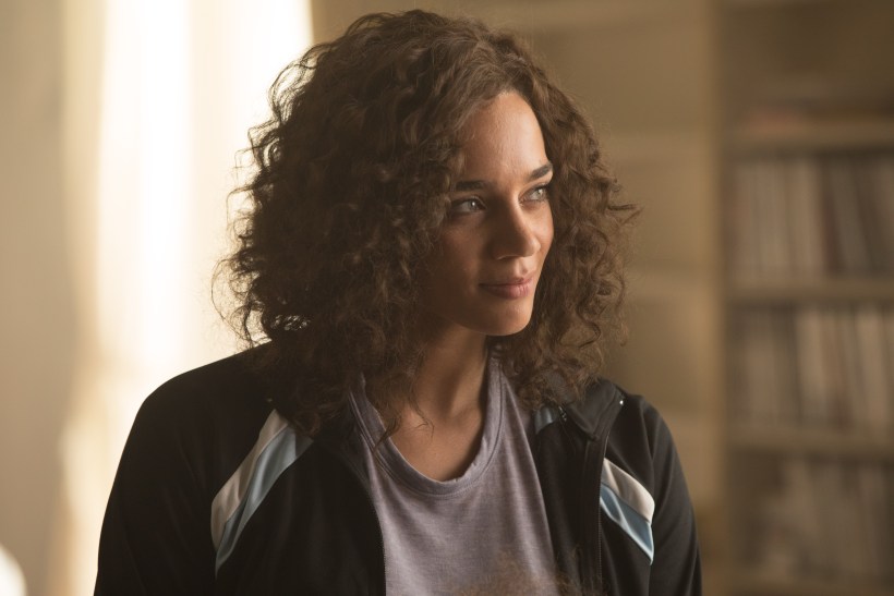 Hannah John-Kamen in Tomb Raider